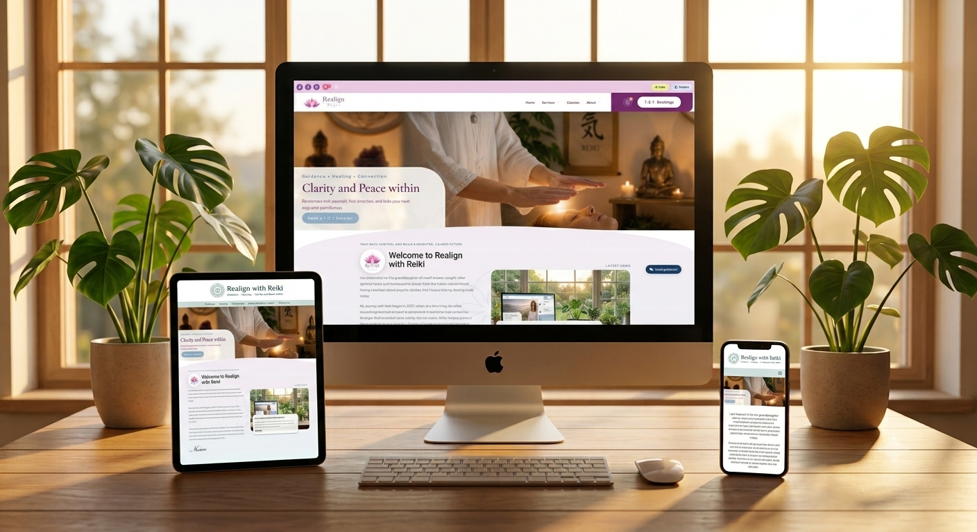 Reiki Healing Website Officially Launches