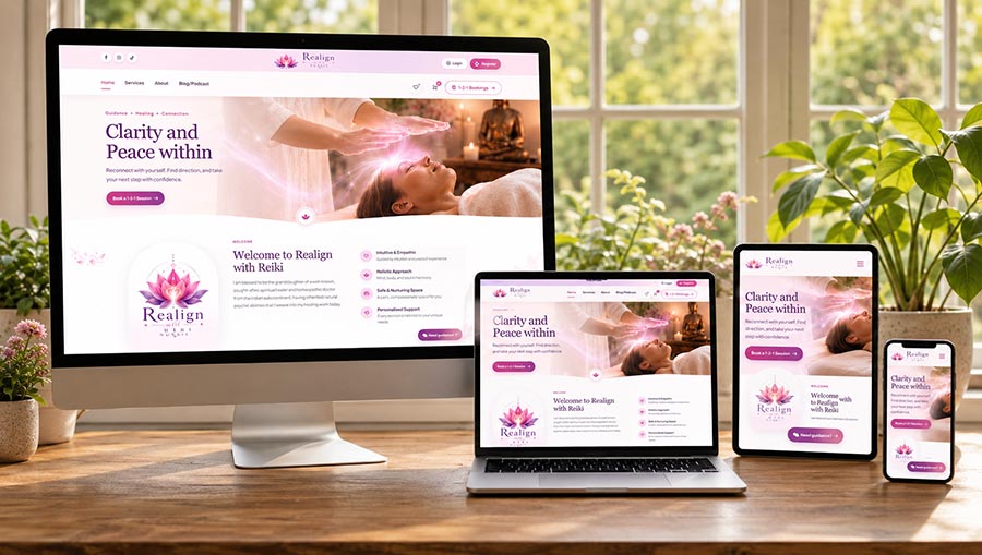 Reiki Healing Website Officially Launches