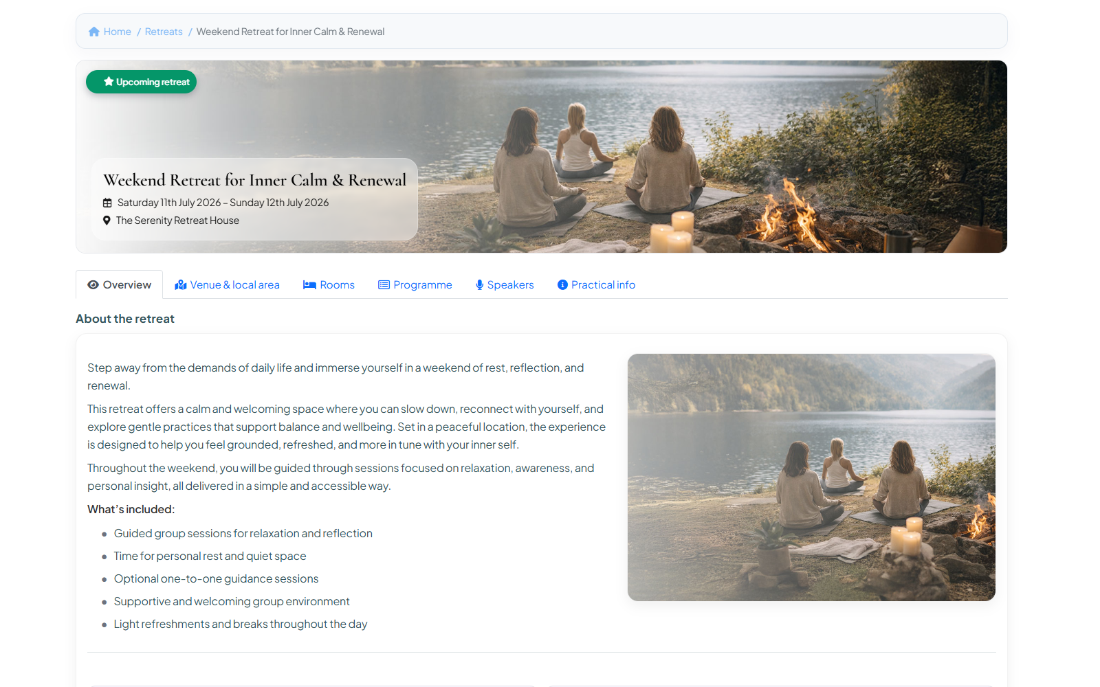 Retreats
